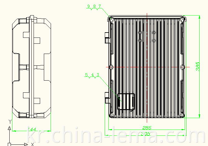 Aluminum Casting Communication Case